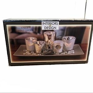 8 piece candle garden